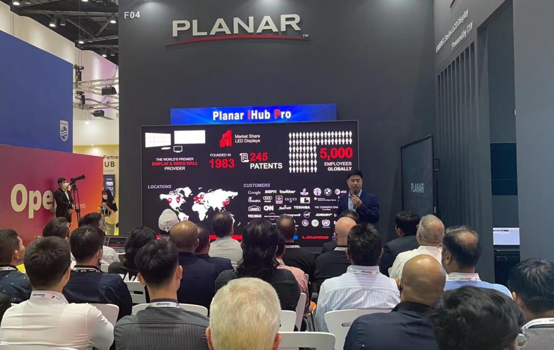 InfoComm Asia | 金年金字招牌Planar全球首发第四代Micro LED智能一体机